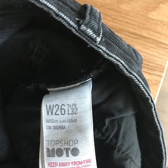 Top shop black fade jeans - Picture 3 of 4